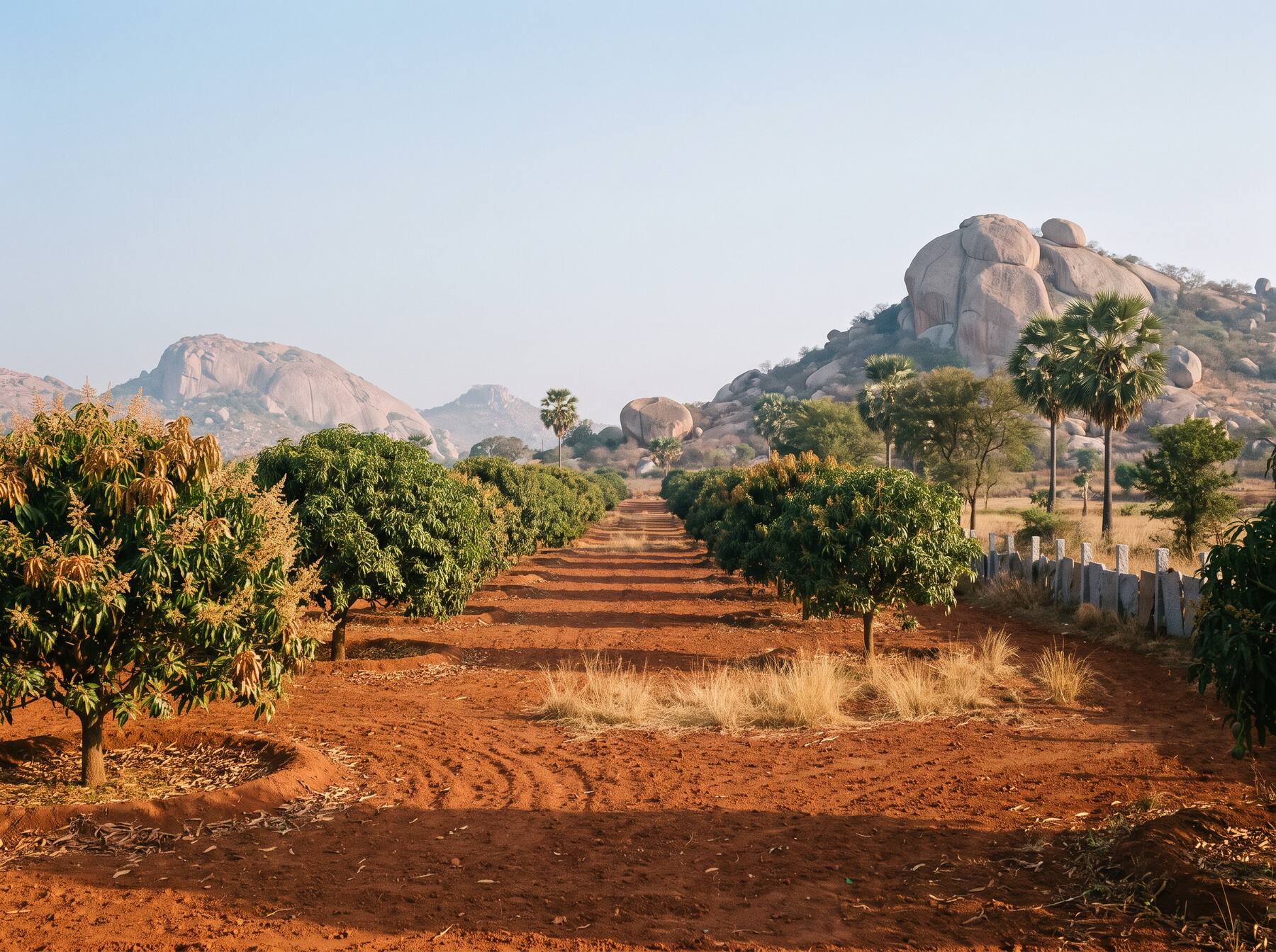 Krishnagiri mango farm