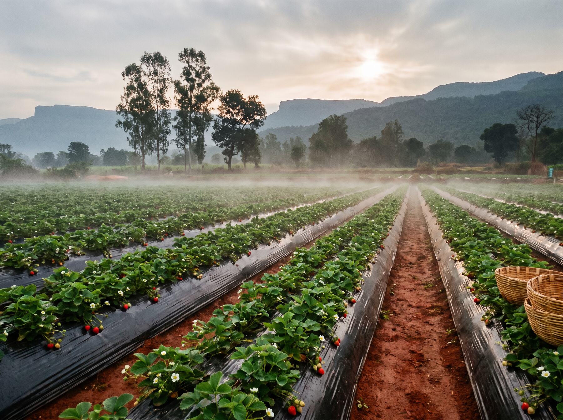Mahabaleshwar berry fields