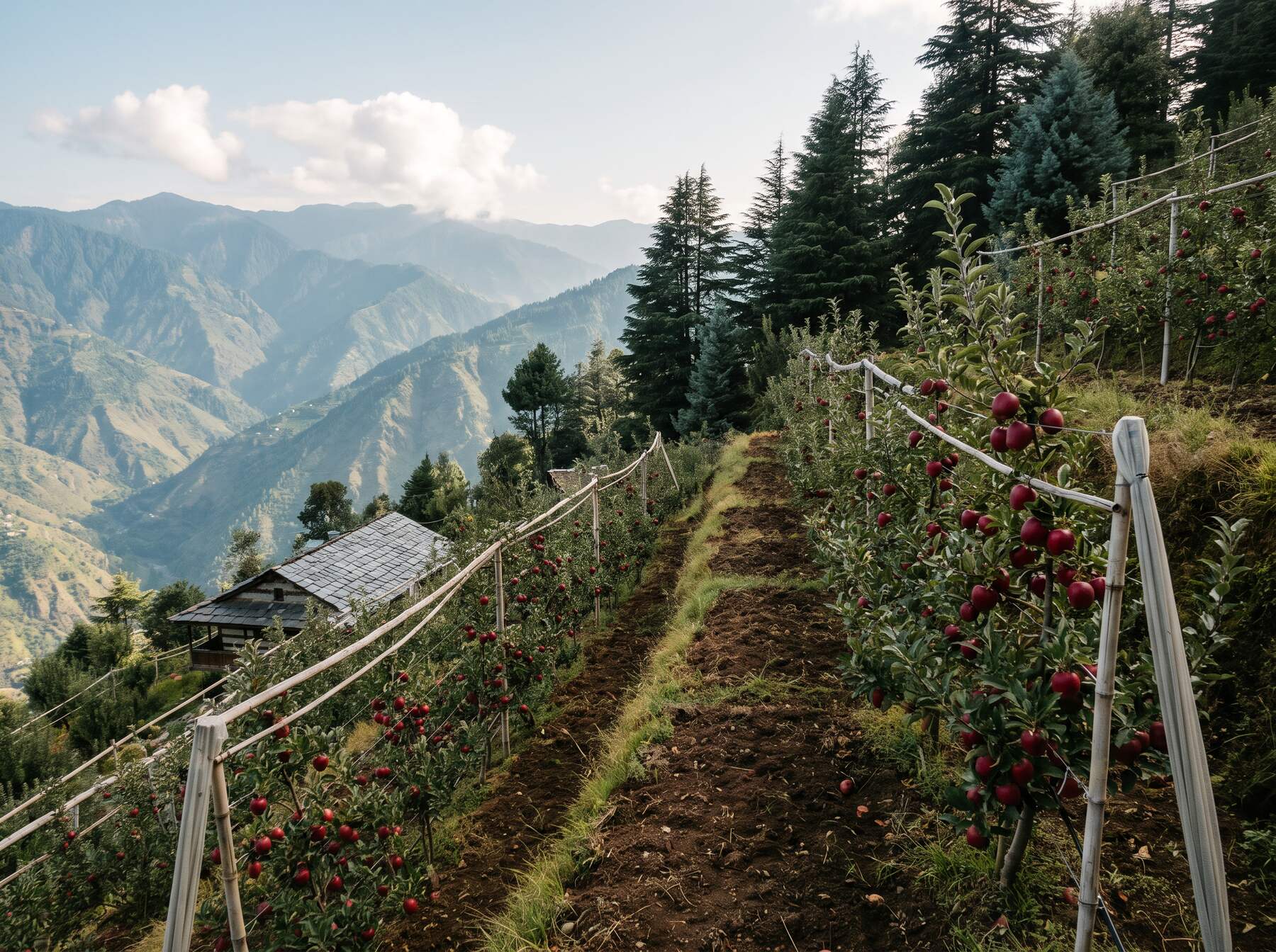 Kotgarh apple orchard