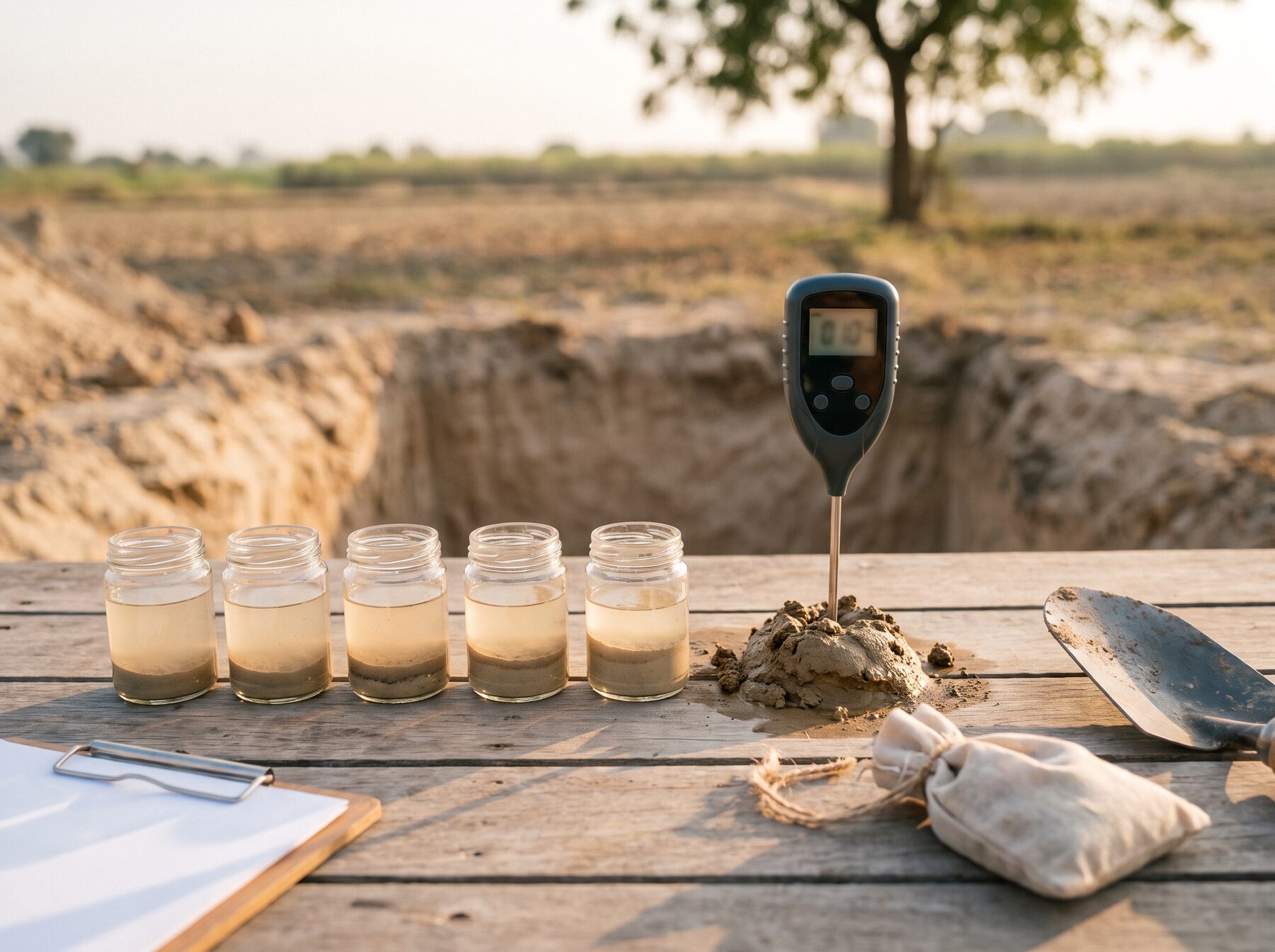 Soil test: pH 8.1, and what it changes